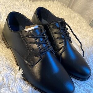 Elegant Black Kids' Dress Shoes